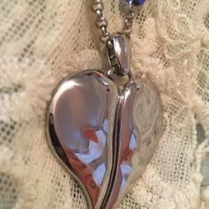 💙HEART Silver necklace